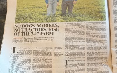 No dogs, no bikes, no tractors: The 24/7 rise of the autonomous farm